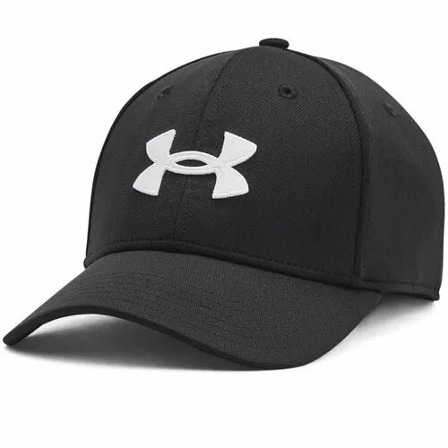 Бейсболка Under Armour Кепка Under Armour Blitzing черно-белая, размер 55-58, черный, белый