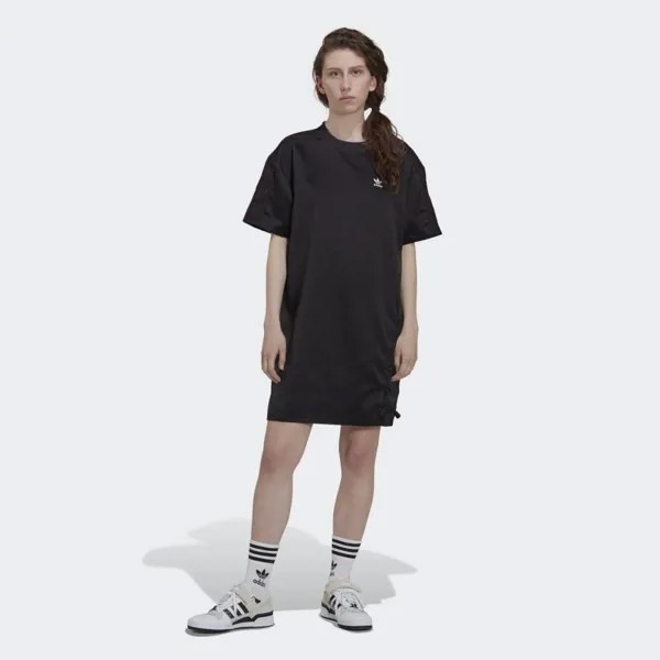 Платье-футболка Adidas (ЧЕРНЫЙ)