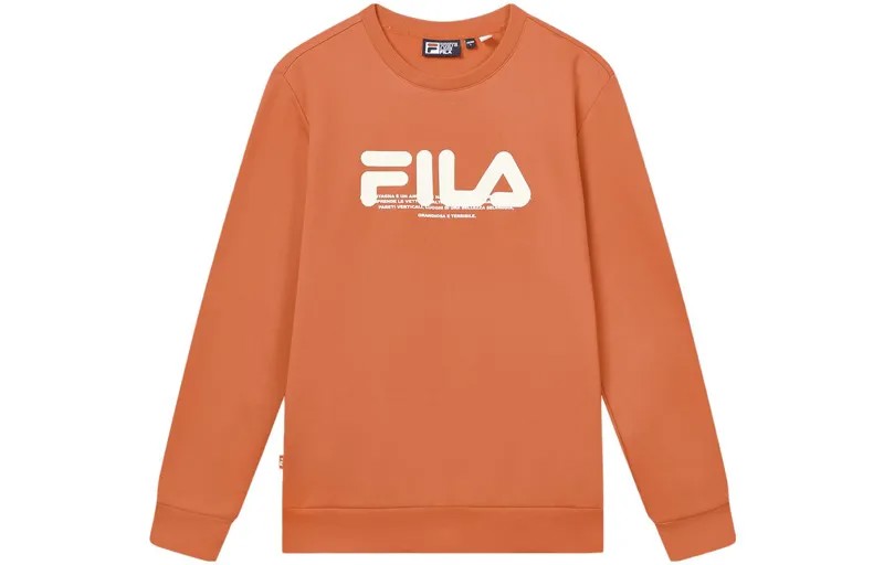 ФИЛА Мужская толстовка FILA, цвет Autumn orange orange