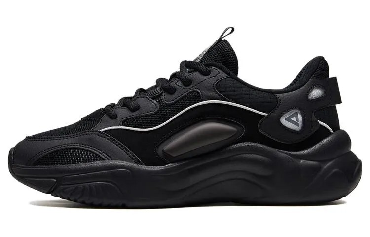 Кроссовки женские Chunky Low-top черного цвета Peak