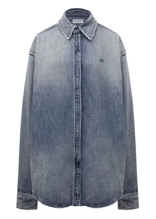 Джинсовая рубашка Balenciaga