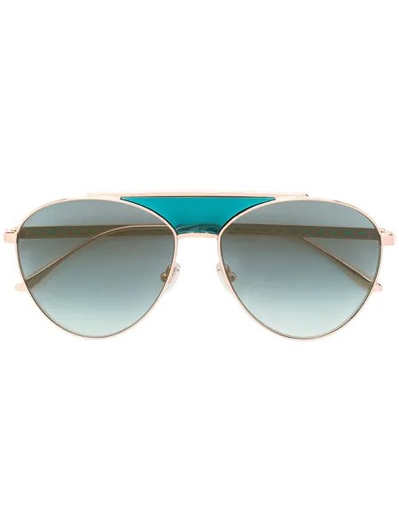 Jimmy Choo Eyewear солнцезащитные очки-авиаторы
