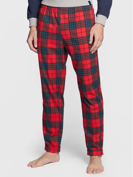 Пижамные штаны стандартного кроя United Colors Of Benetton, красный