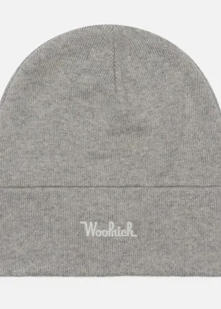 Шапка Woolrich Cotton Wool, цвет серый, размер L