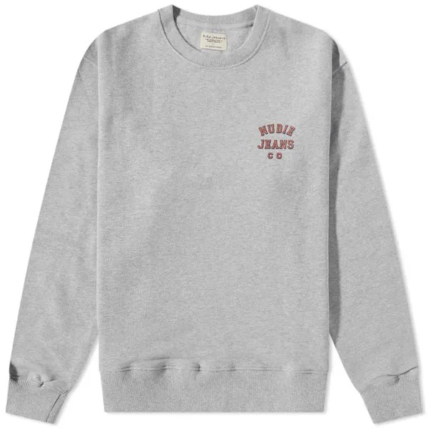 Толстовка Nudie Frasse Logo Crew Sweat