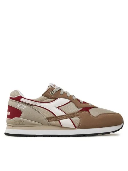 Кроссовки Diadora Beis, вишневый/бордовый/бежевый