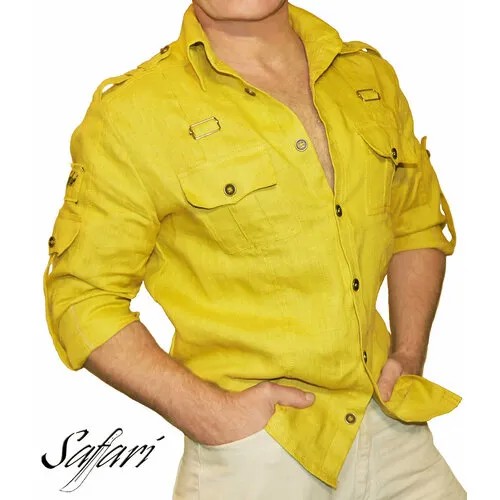 Рубашка SAFARI, размер XL, желтый