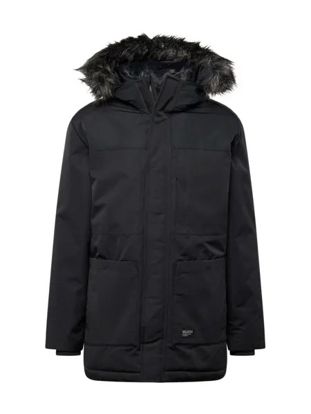 Зимняя куртка Hollister, черный