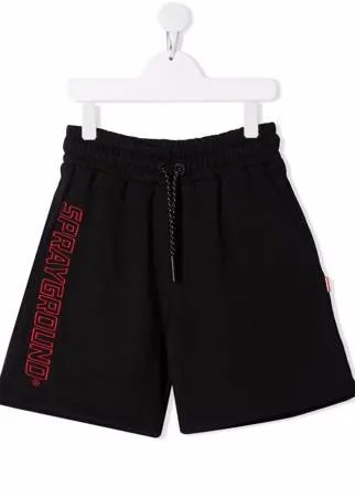 Sprayground kid спортивные шорты с вышитым логотипом