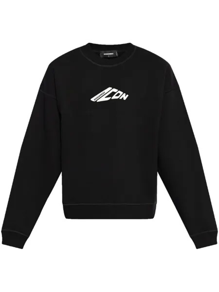 Dsquared2 dSQUARED2 Толстовка с графическим принтом, черный