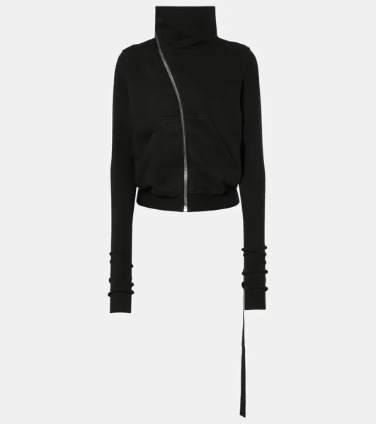 Куртка Mountain Sweat из хлопка Rick Owens, черный