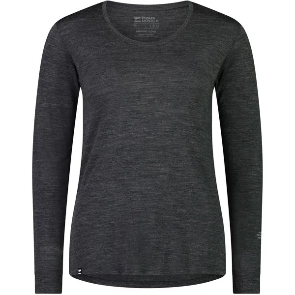 Женская куртка Zephyr Merino Cool с длинными рукавами Mons Royale, серый