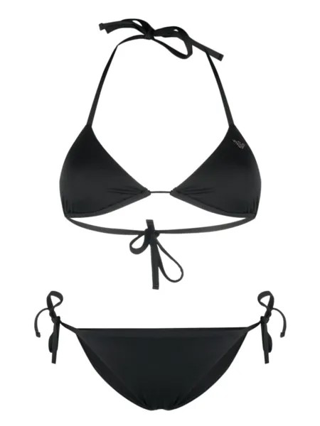 Ea7 Emporio Armani бикини с логотипом, черный