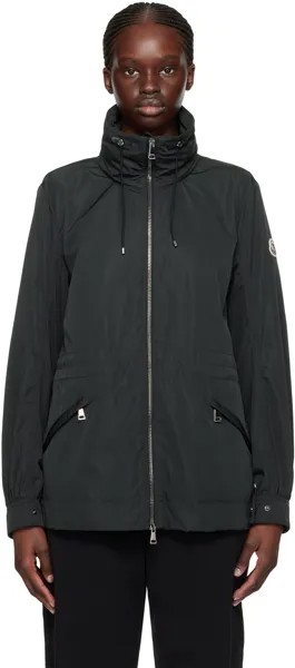 Черная парка Энет Moncler