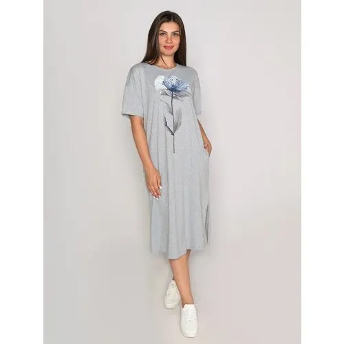 Платье Style Margo, размер 44, серый