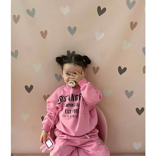 Костюм спортивный Zara, размер 110, розовый