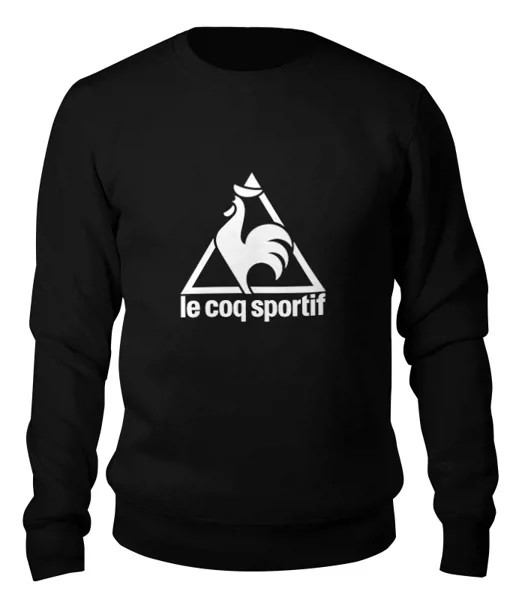 Свитшот унисекс Printio Le coq sportif t-shirt черный XS