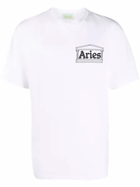 Aries футболка Temple с логотипом