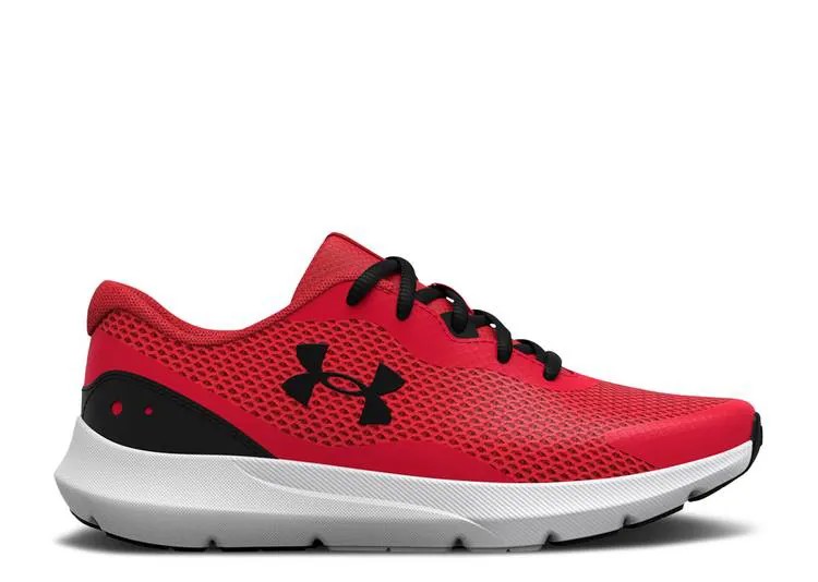 Кроссовки Under Armour SURGE 3 GS 'RED WHITE', красный