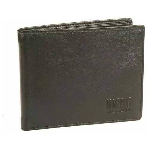 Портмоне Mano 14660/1 black, горизонтальное, черное