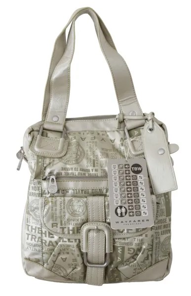 Сумка WAYFARER, белая тканевая сумка с принтом, женская сумка через плечо Borse, рекомендованная розничная цена 250 долларов США