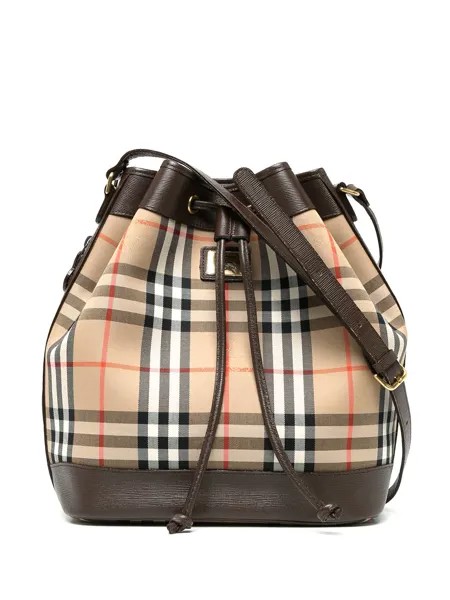 Burberry Pre-Owned сумка на плечо 1990-х годов в клетку House Check