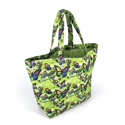 Сумка хобо  пляжная сумка Brighty, зеленый