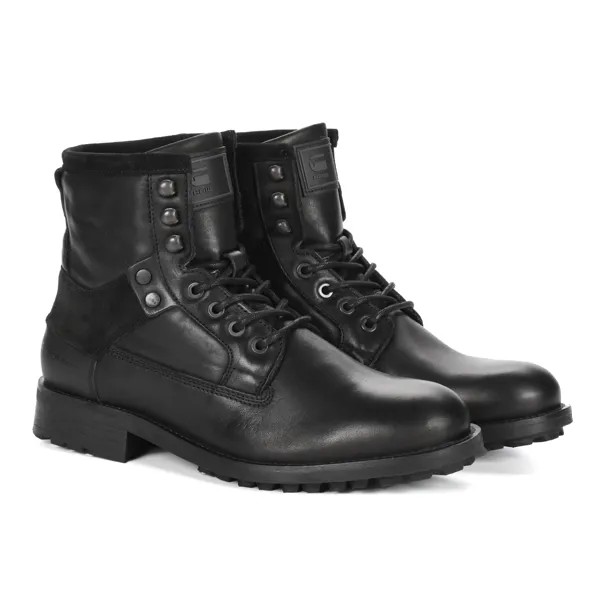 Ботинки мужские G-Star Raw PATTON VI MID LEA M черные 45 EU