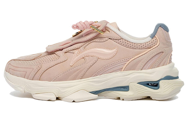 LI-NING 1990 1990 Lifestyle Shoes Women's Low-top Peach Puree Powder