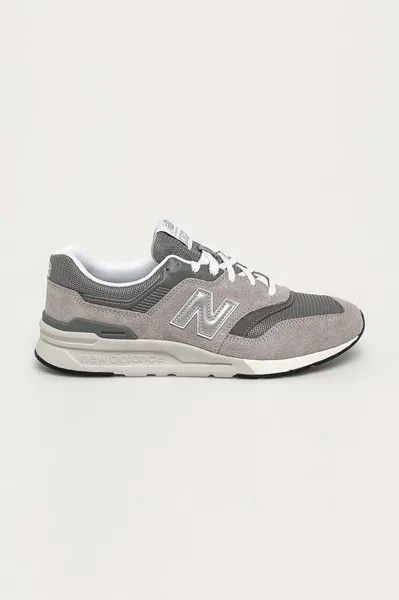 997 серо-серебристые туфли New Balance, серый