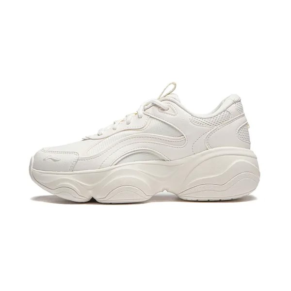 Кроссовки LINING Honey Lifestyle Shoes Women's Low-top Mist White, белый