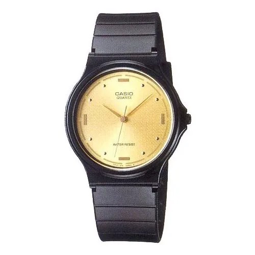Наручные часы CASIO Analog MQ-76-9A, желтый, черный
