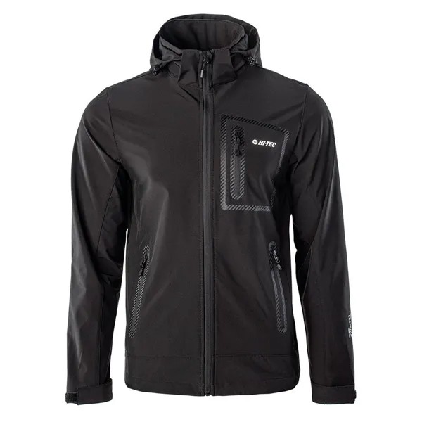 Спортивная куртка HI-TEC Nikolas softshell, черный