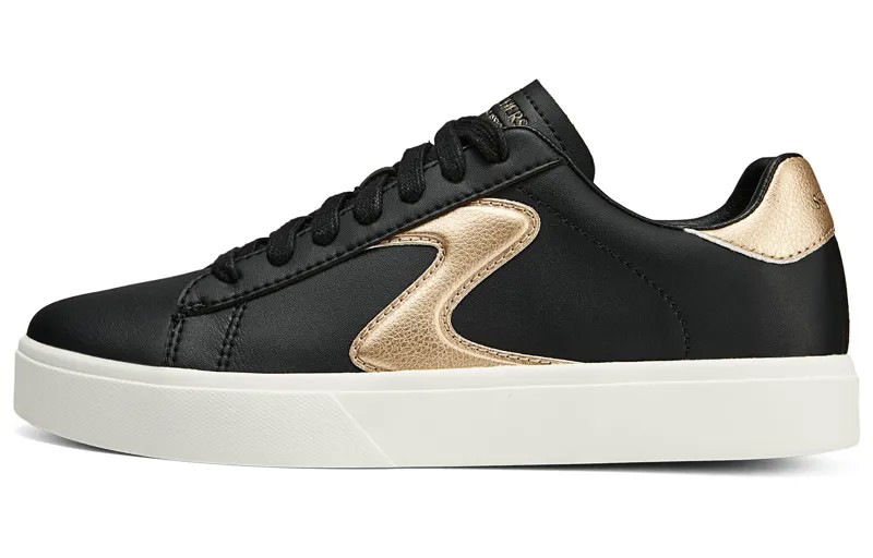 Кроссовки Skechers Skateboarding Shoes Women's Low-top, черный/золотой