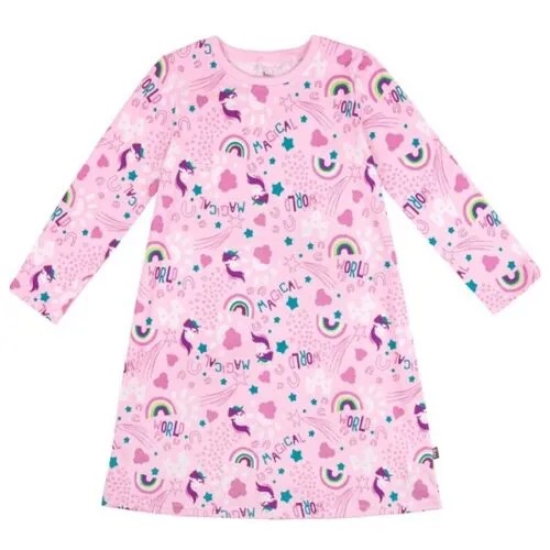 Сорочка BOSSA NOVA 370К-171-Е для девочки, цвет розовый, размер 140