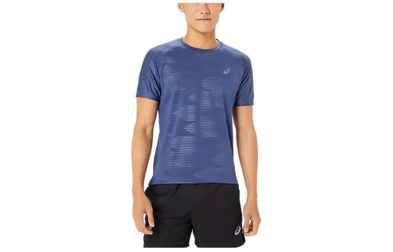 Футболка мужская синяя Asics, синий