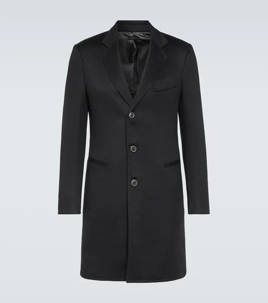 Кашемировое пальто Giorgio Armani, черный
