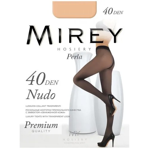 Колготки Mirey Nudo 40, цвет Nero (черный), размер 2