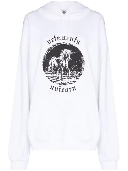 VETEMENTS худи с логотипом