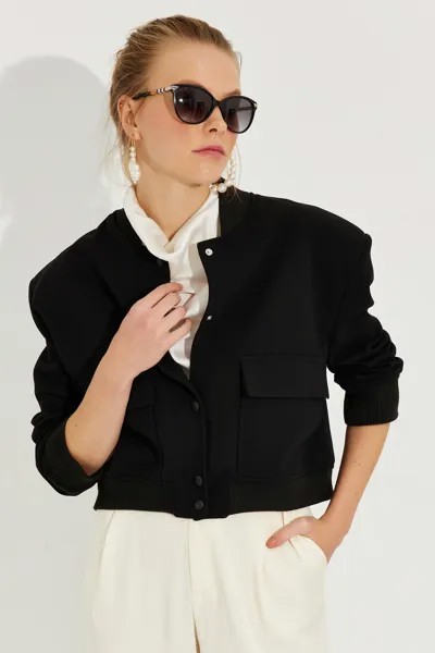 Куртка - Черный - Классический крой Cool & Sexy, черный