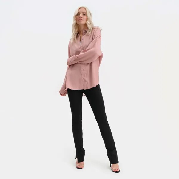 Рубашка женская MIST розовая 48, 50
