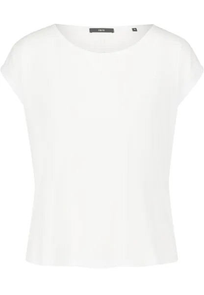 Футболка Zero mit U Bootausschnitt, цвет Brilliant White