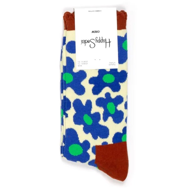 Носки унисекс Happy Socks Happy-Socks-Flower-Shot разноцветные 36-40