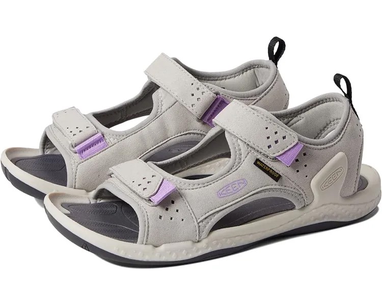 Сандалии KEEN Drift Creek Two Strap, цвет Drizzle/English Lavender