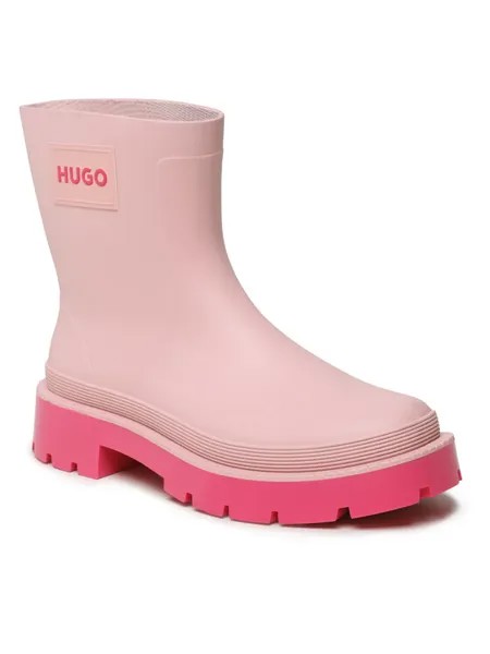 Резиновые ботинки женские HUGO BOSS 50487964 розовые 39 EU