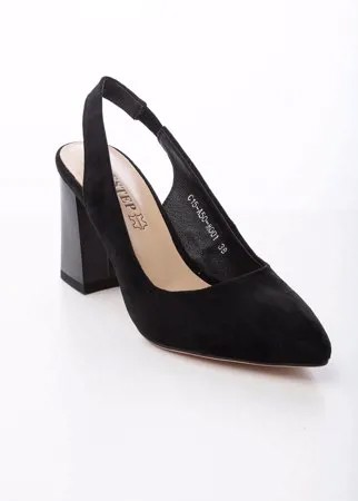Туфли женские SIDESTEP (иск замш) C15-A50-M001 (35, Черный)