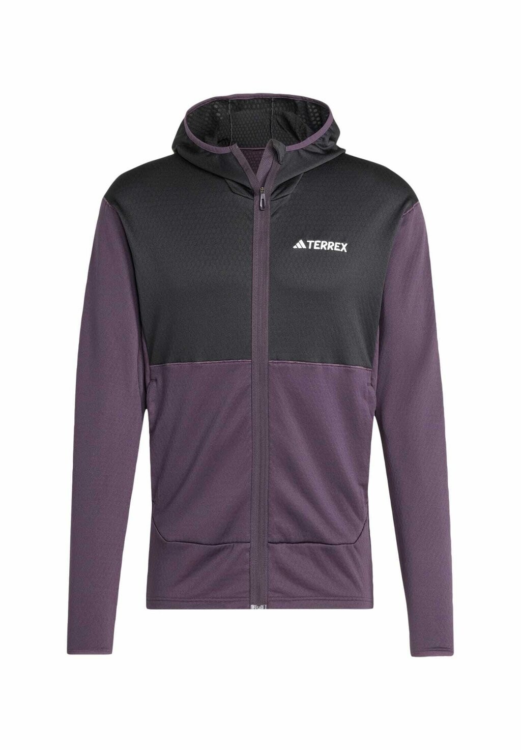 Тренировочная куртка TERREX XPERIOR LIGHT FLEECE HOODED adidas, черный