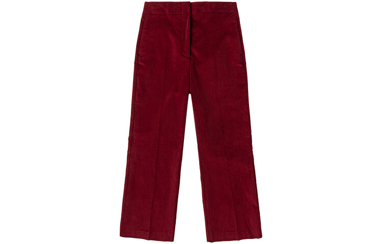LACOSTE Женские повседневные брюки, цвет Burgundy