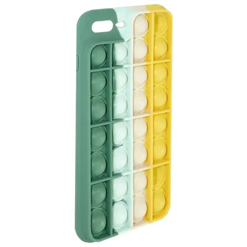 Чехол силиконовый без бренда, Pop It для APPLE iPhone 7/8 Plus, №1, тонкий, непрозрачный, матовый