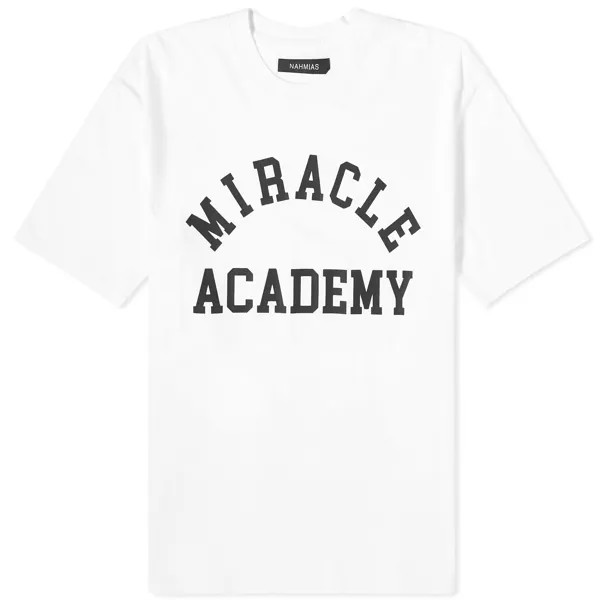 Футболка Nahmias Miracle Academy, белый